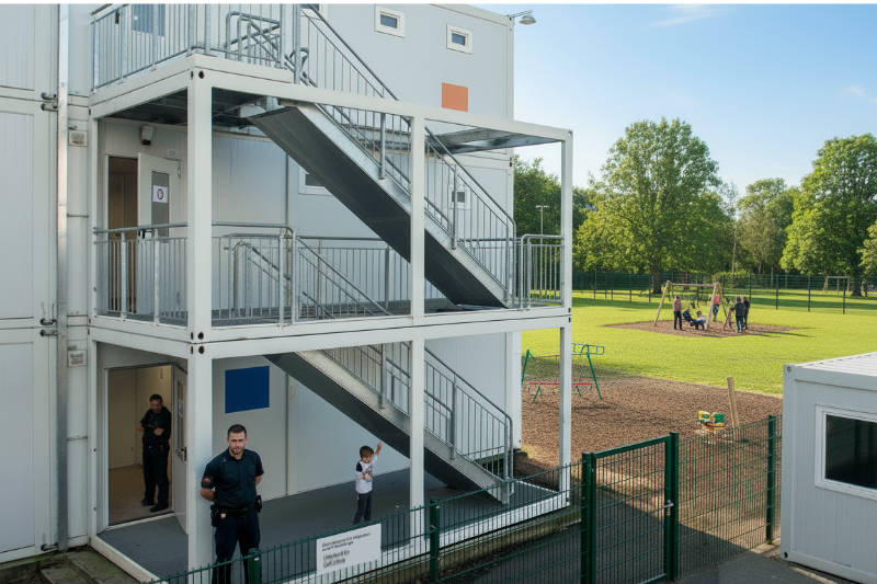 Lacrim objektschutz fuer schutzsuchende